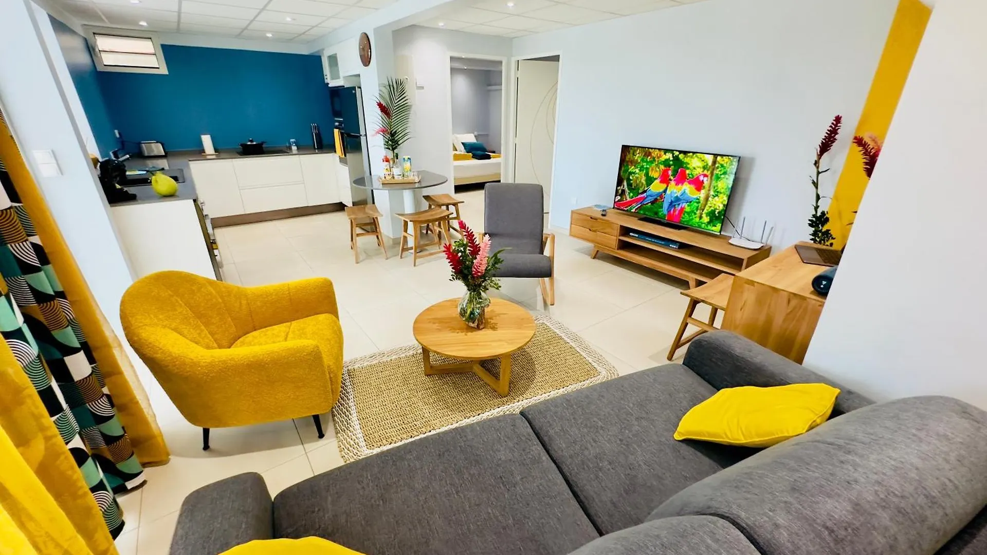 Maison T3 Nid Bleu - Piscine Privee Le Marin Holiday home