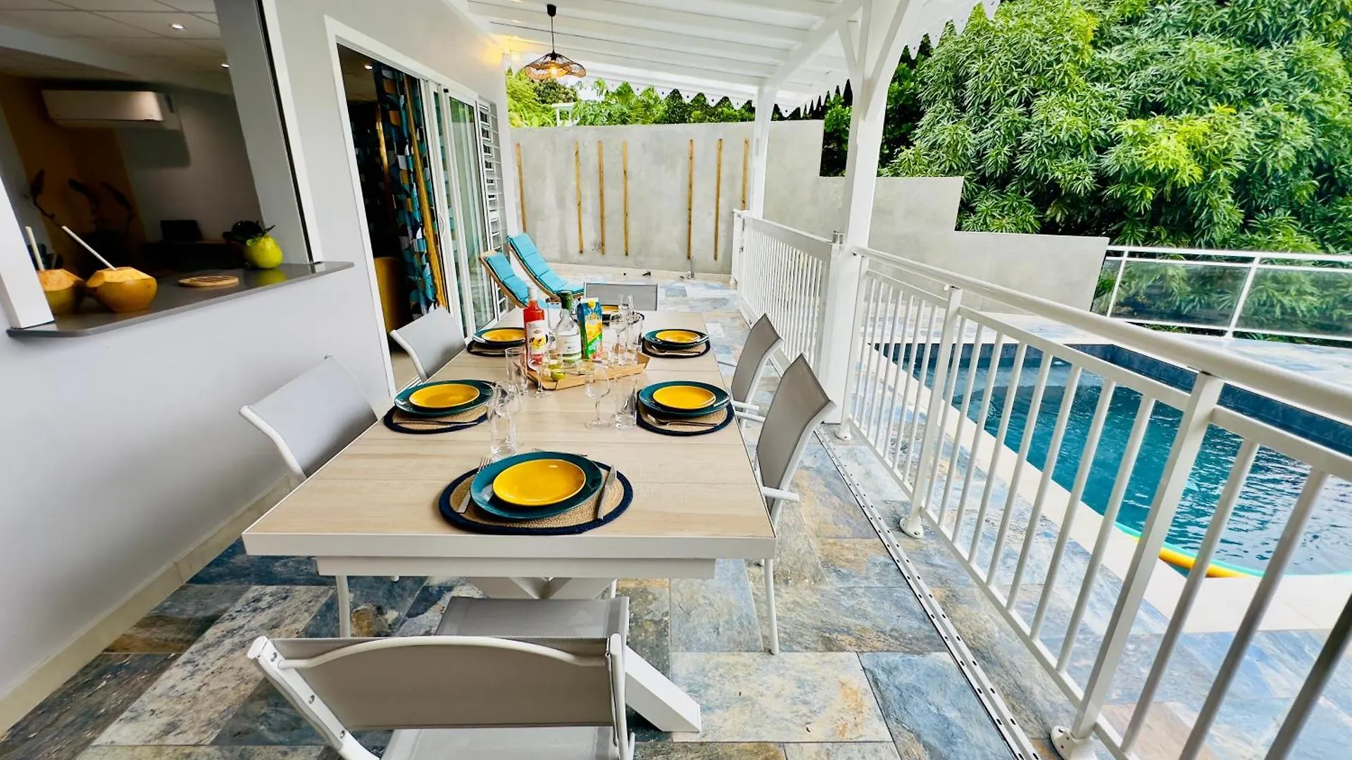 Maison T3 Nid Bleu - Piscine Privee Le Marin